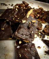 Salted Pecan Cherry Chocolate Bark